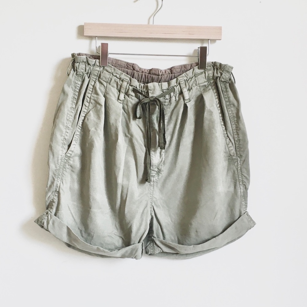 🌸 Adriano Goldschmied Lyocell High Rise Utility Shorts 29
